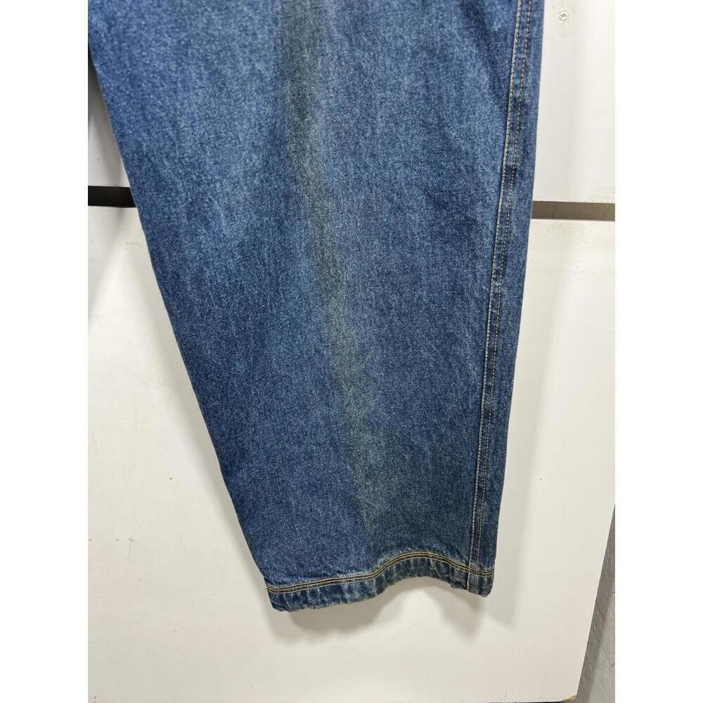 VTG 80s Pacific Coast Highway PCH Denim Jeans Waist 36x32 Elastic Waist - Picture 4 of 9